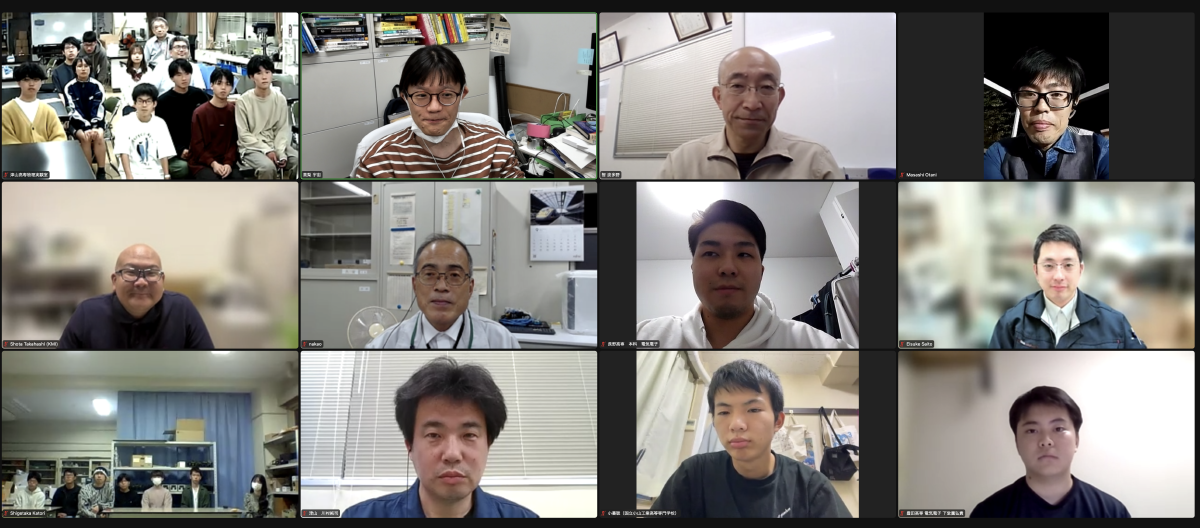 ネオアーク株式会社の波多野さんによるレーザー技術に関する講演会を行いました