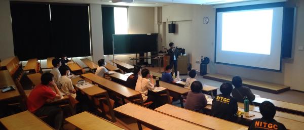 群馬高専で説明会を実施しました