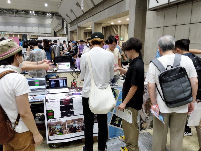 出展ブースの様子