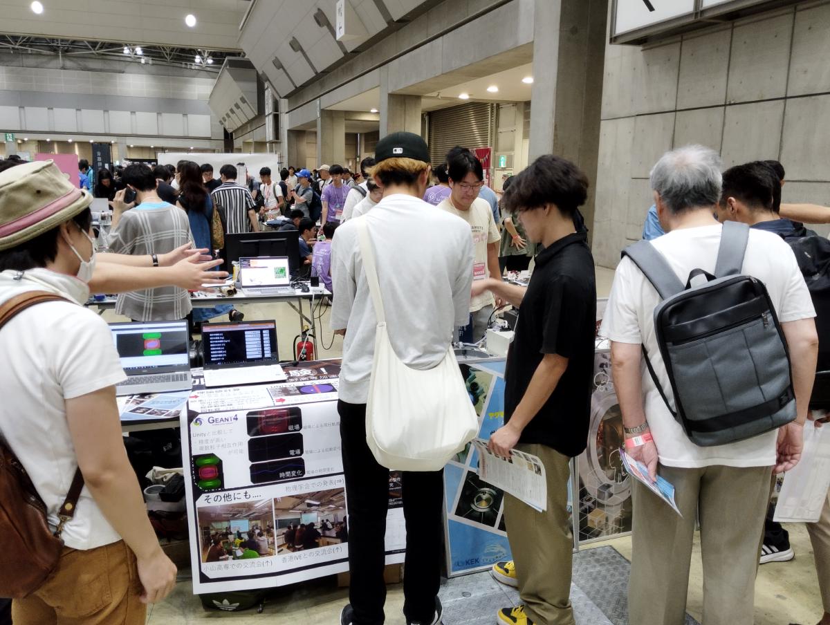 小山・長野高専活動メンバーがMaker Faire Tokyo 2024に出展しました