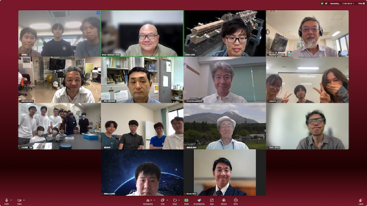 オンラインで高専交流会を開催しました