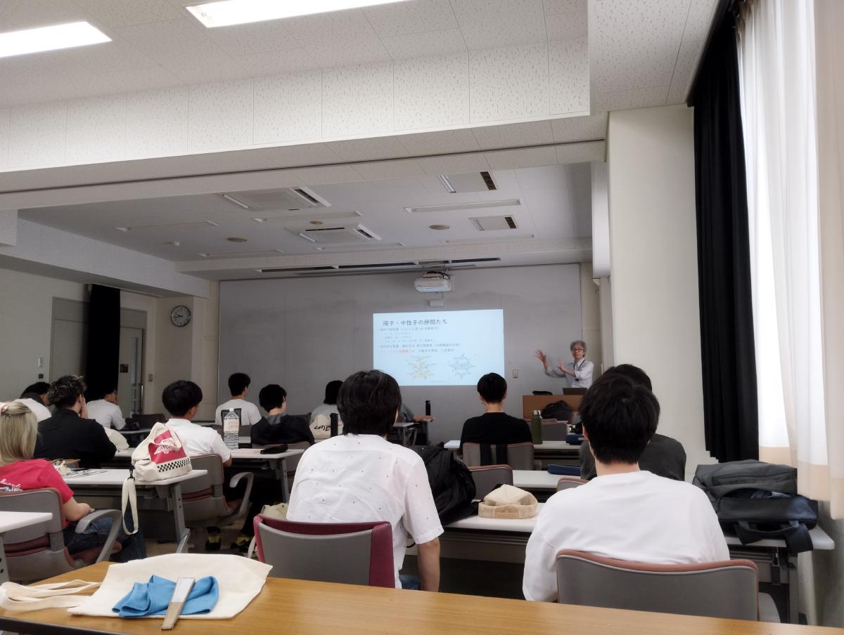 香川高専で加速器に関する講演会を実施しました