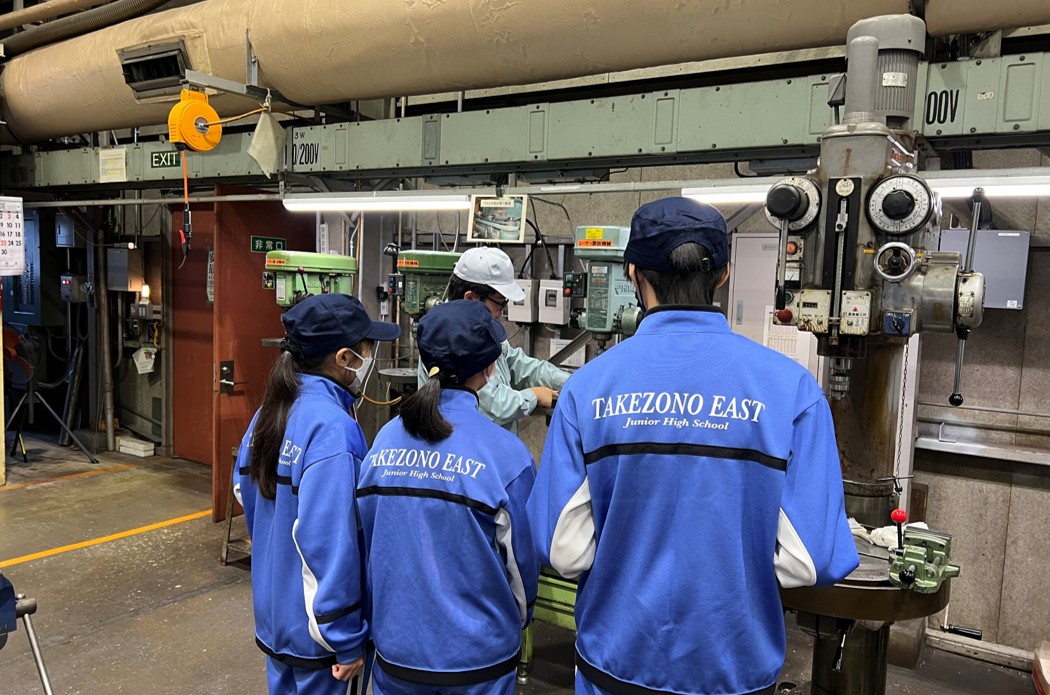 ボール盤の体験