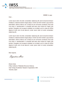 IMSS LetterHead