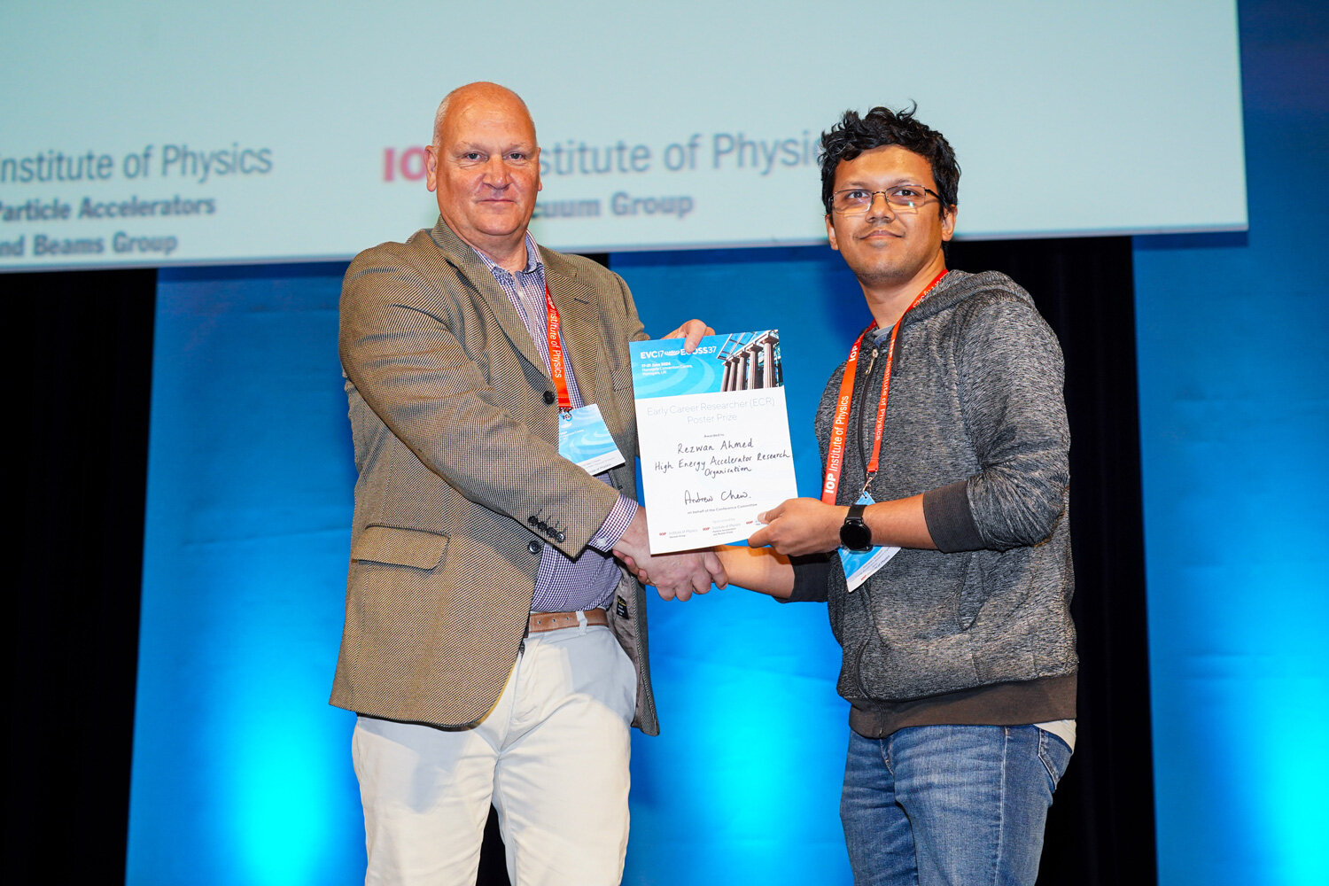 ECR Poster Prize AHMED Rezwan