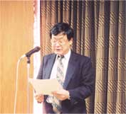 photo: KEK Director General, Hirotaka SUGAWARA