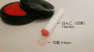 はんこ/印 鑑 (銀行印・実印・認め印) Hanko/Inkan(Seal)